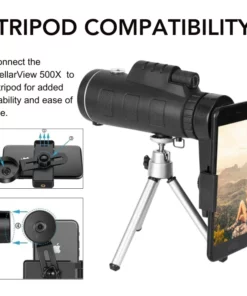 Lyseemin™ StellarView 500X Ultraportables Nachtsicht-Fernglas