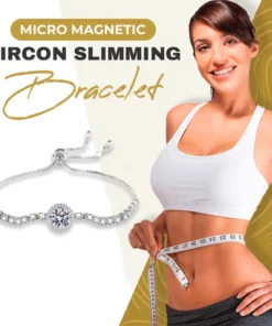 Micro Zircon Healing magnetic Detox Bracelet