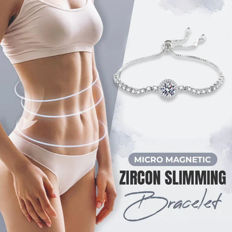 Micro Zircon Healing magnetic Detox Bracelet