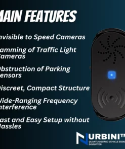 Nurbini™ QuantumGuard Vehicle Signal Disruptor