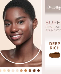 Oveallgo™ Easy Blend Coverage Foundation with Buffing Brush