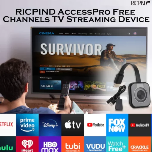 RICPIND 2 AccessPro Free View TV Streaming Device