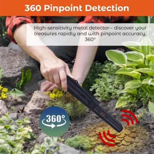 RICPIND 2 Treasure Find High Sensitivity Metal Detector