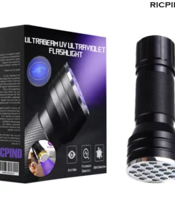 RICPIND 2 UltraBeam UV Ultraviolet Flashlight