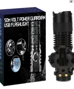 RICPIND 50M Volt Power Guardian USB Flashlight