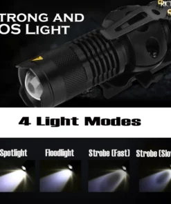 RICPIND 50M Volt Power Guardian USB Flashlight