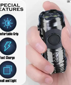 RICPIND 50M Volt Power Guardian USB Flashlight