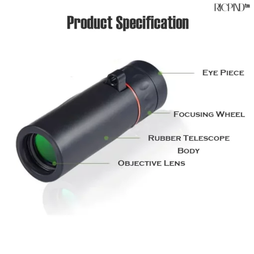 RICPIND HD Monocular Portable Telescope