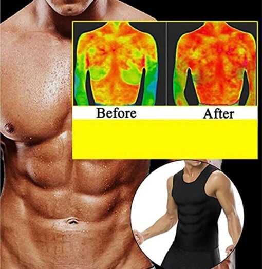 Ricpind ChestPush Gynecomastia CompressionMen Top