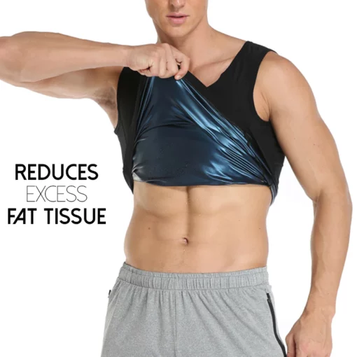 Ricpind ChestPush Gynecomastia CompressionMen Top