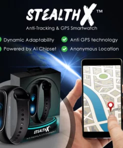 STEALTHX™ Anti-Tracking & GPS Smartwatch