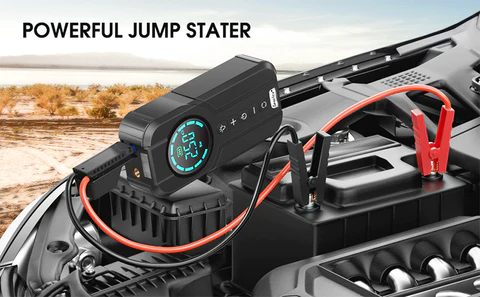 Seurico™ Smart Multipurpose Air Compressor - Jump Starters - Battery Charging Systems