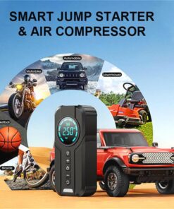 Seurico™ Smart Multipurpose Air Compressor - Jump Starters - Battery Charging Systems