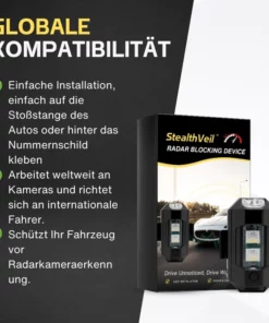 StealthVeil™ Radarblockiergerät