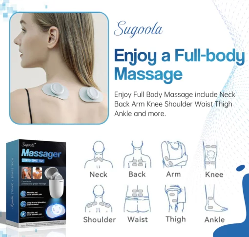 Sugoola™ [EMS] Electric Muscle Stimulation Therapy - Smart Portable Massager