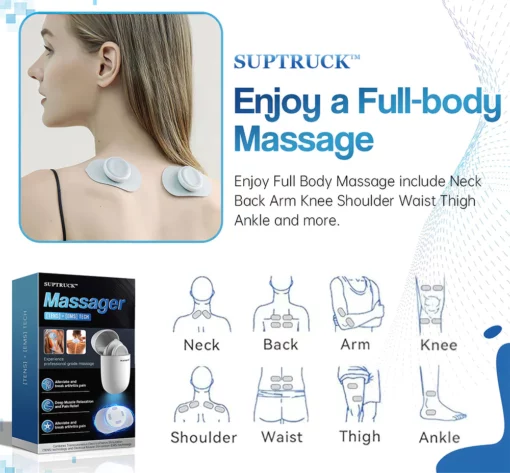 Suptruck™ EMS Electric Muscle Stimulation Therapy - Smart Portable Massager