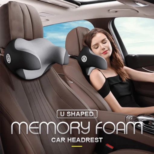 U Shaped Memory Foam Car Headrest