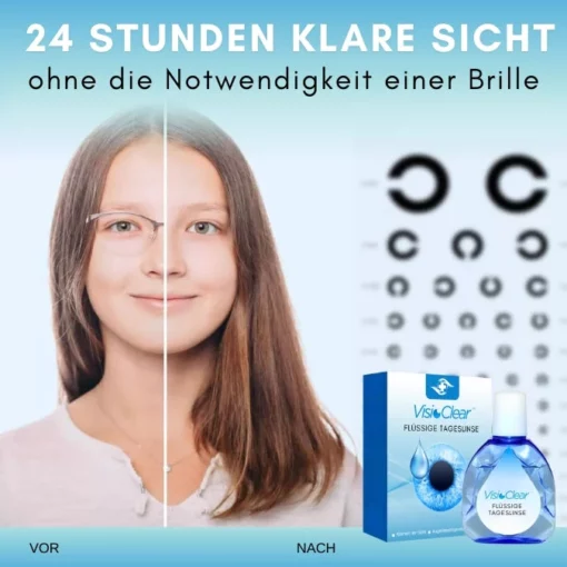 VisioClear™ Flüssige Tageslinse