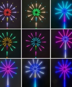 WiFi Bluetooth Smart Fireworks Led Light