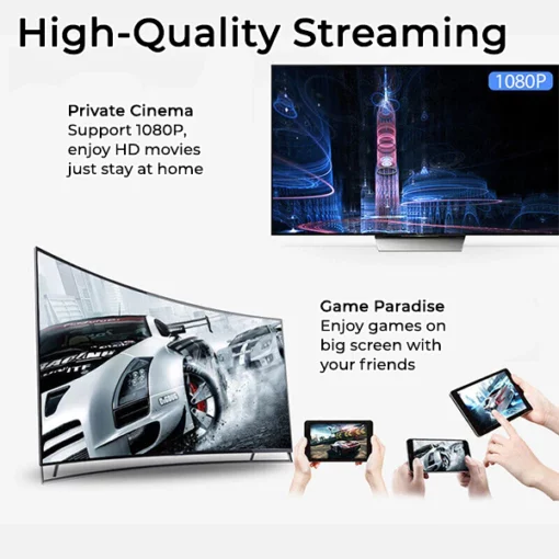 iRosesilk™ 4K TV All-in-One Streaming Device