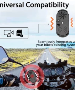 iRosesilk™ AI-Techology Motorcycle Signal Concealer Device