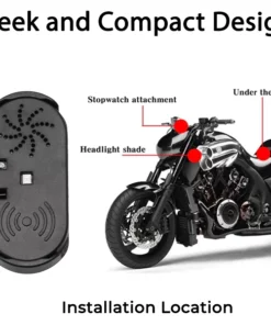 iRosesilk™ AI-Techology Motorcycle Signal Concealer Device