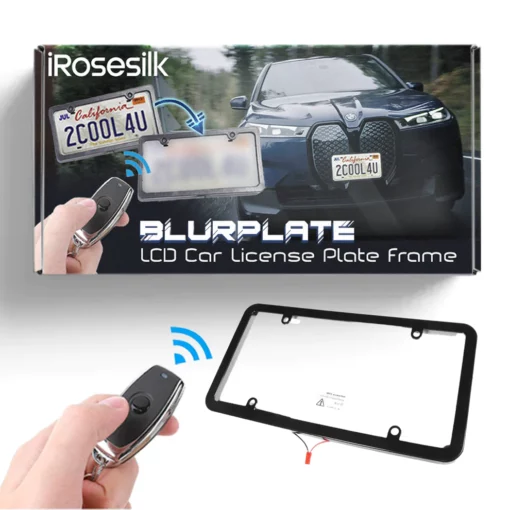 Lyseemin™ BlurPlate LCD Car License Plate Frame