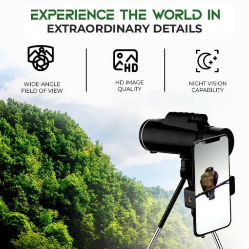 iRosesilk™ Nocturnal Quest Pocket Telescope