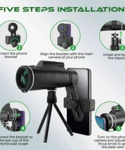 iRosesilk™ Nocturnal Quest Pocket Telescope