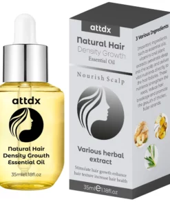 ATTDX Natural Hair Density Growth Essential Oil