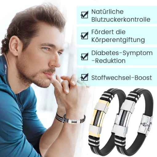 Biancat™ GlucoBalance TitanIon Armband