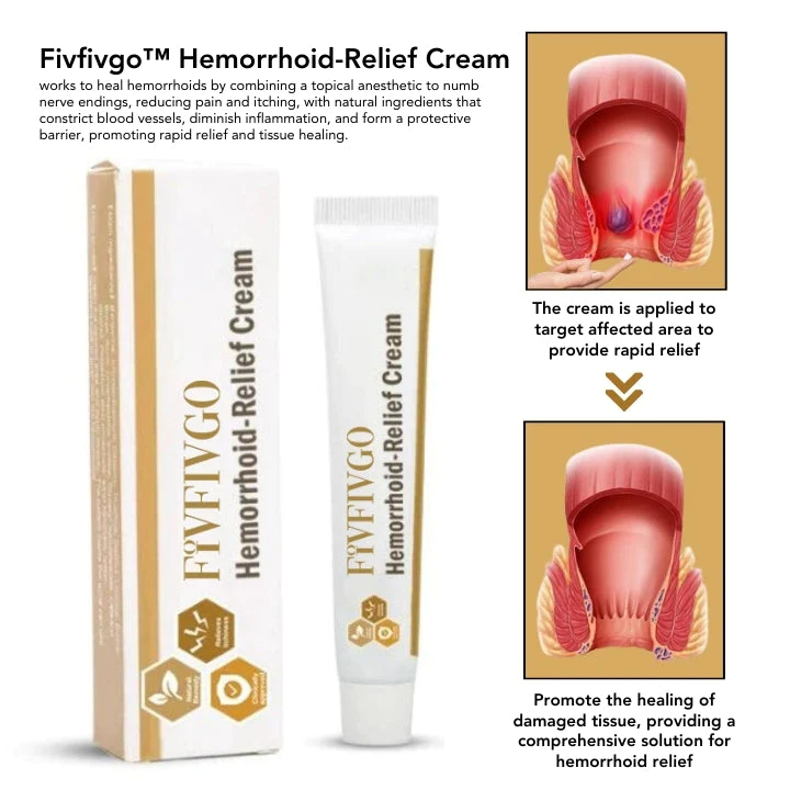 Fivfivgo™ Hämorrhoiden-Linderungscreme