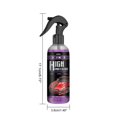 Furzero™ 3 in 1 High Protection Quick Car Coating Spray