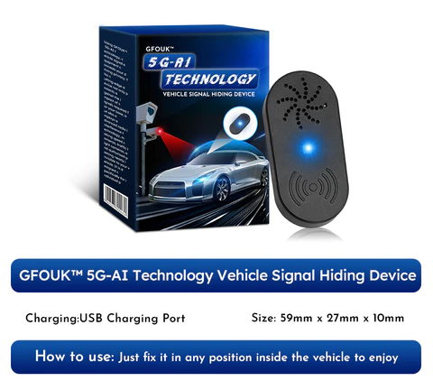 GFOUK™️ 5G-AI Technology Vehicle Signal Hiding Device
