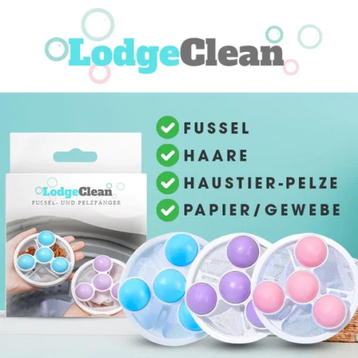 LodgeClean™ Fussel- und Pelzfänger