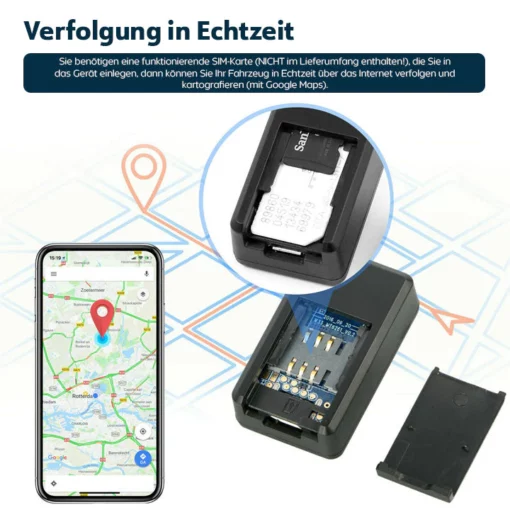 Lyseemin™ ShadowTrack Mini Magnetischer GPS-Tracker