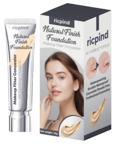 RICPIND Natural Finish Foundation Makeup Filter Concealer