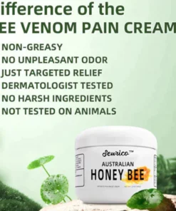 Seurico™ Australian honey bee Venom Pain and Bone Healing Cream