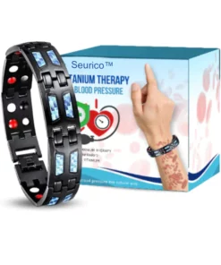 Seurico™ Titanium Therapy Bracelet - for Blood Pressure