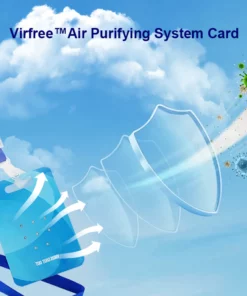 Virfree™ Air Purifying System Card | From Japan