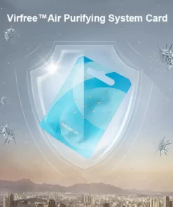 Virfree™ Air Purifying System Card | From Japan