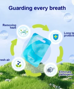 Virfree™ Air Purifying System Card | From Japan