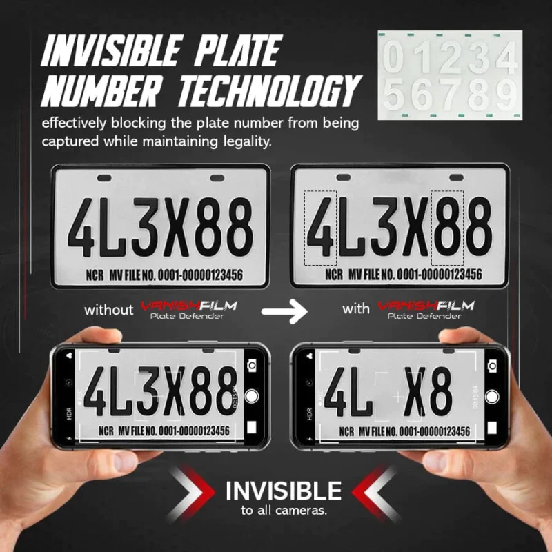 iRosesilk™ VanishFilm Plate Defender
