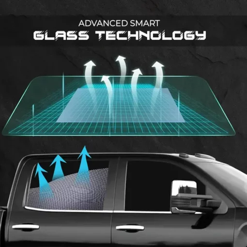 iRosesilk™ Shielding Window Privacy Automatic Smart Tint For Cars