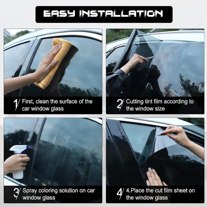 iRosesilk™ Shielding Window Privacy Automatic Smart Tint For Cars
