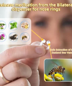 XOMUA™ Bee Venom Lymphatic Drainage & Slimming Nose Ring