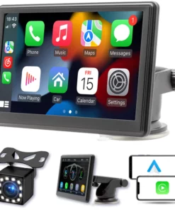 7-Inch Bluetooth Car Display for Apple & Android