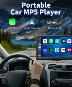 7-Inch Bluetooth Car Display for Apple & Android