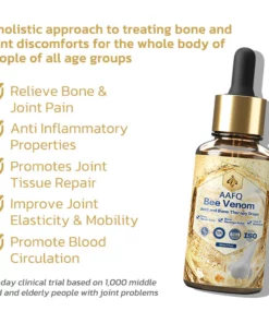 AAFQ™ Bee Venom Joint and Bone Therapy Drops