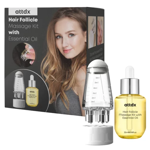 ATTDX HairFollicle Massage Kit with Essential Oil